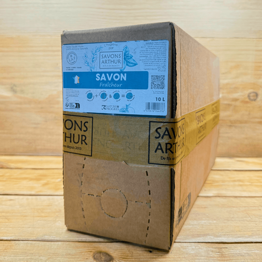 Savon fraicheur saponifié à froid en gros