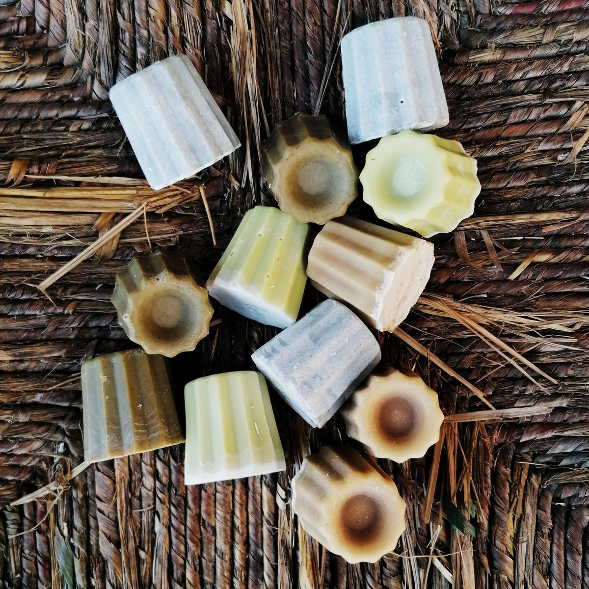 cannelés de savon à l'huile d'olive bio saponifiée à froid