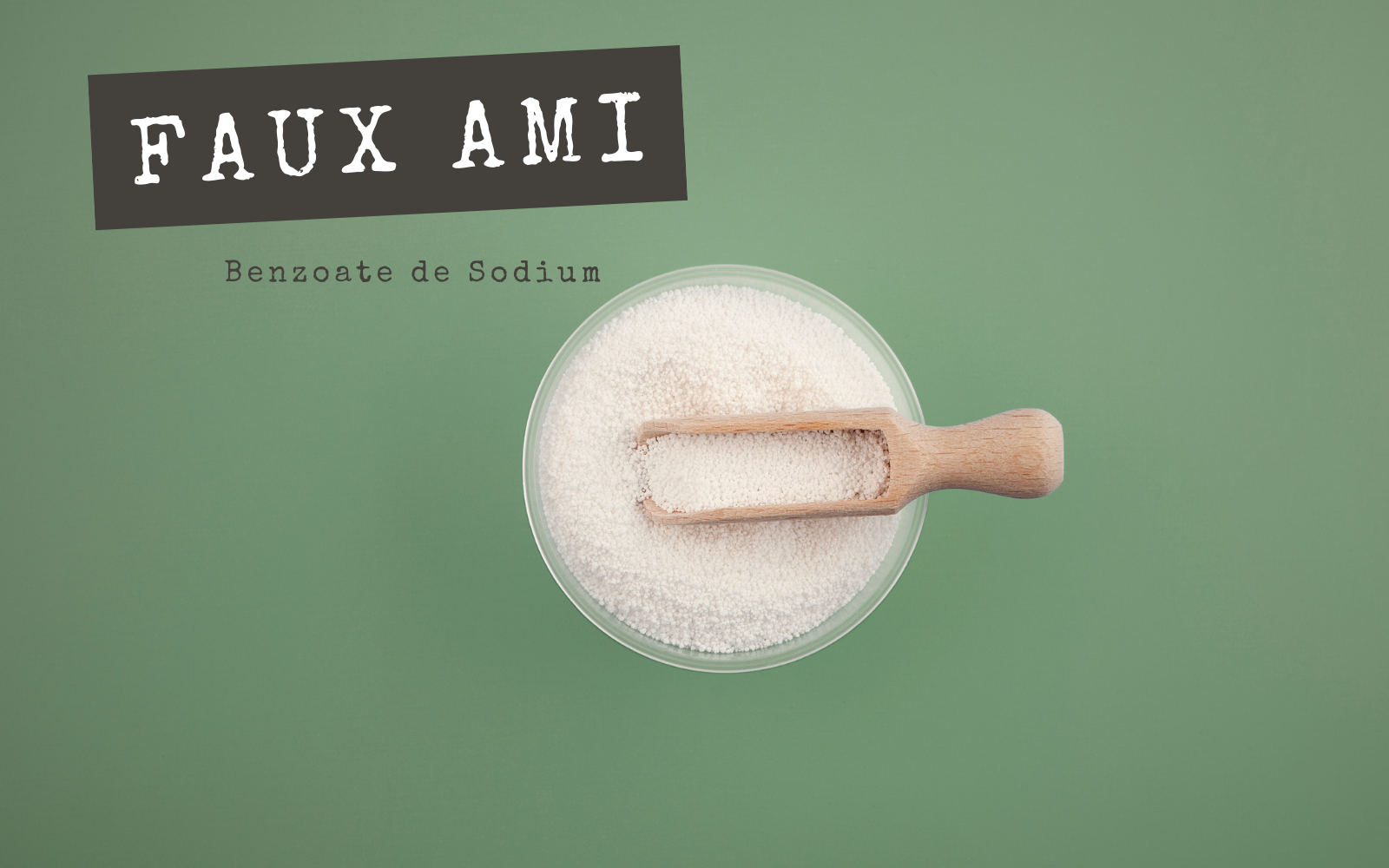 FAUX AMIS - Benzoate de Sodium