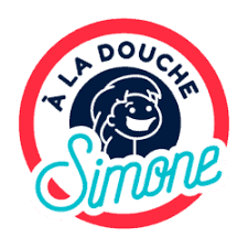 Logo À la douche Simone. Revente Savons Arthur