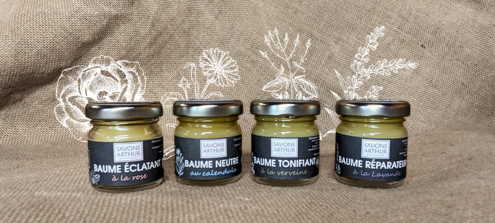 baumes BIO Savons Arthur cosmétique naturelle
