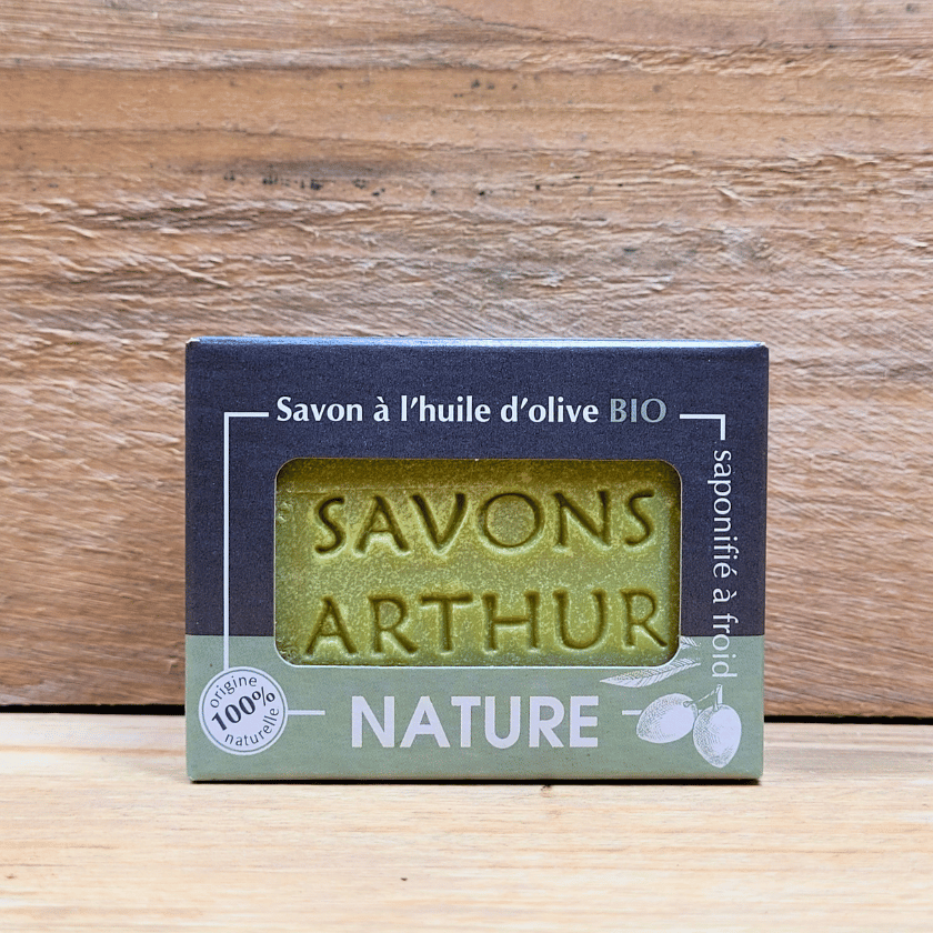 Savon et shampoing solide à froid à l'huile d'olive bio. Peaux mixtes et sensibles (bébé)