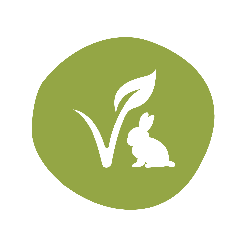 Produits vegan, sans matière d'origine animale et sans test sur les animaux